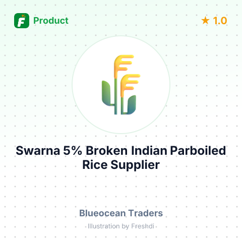 Swarna 5% Broken Indian Parboiled Rice – summary card, no photo uploaded yet