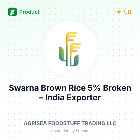 Swarna Brown Rice 5% Broken – summary card, no photo uploaded yet