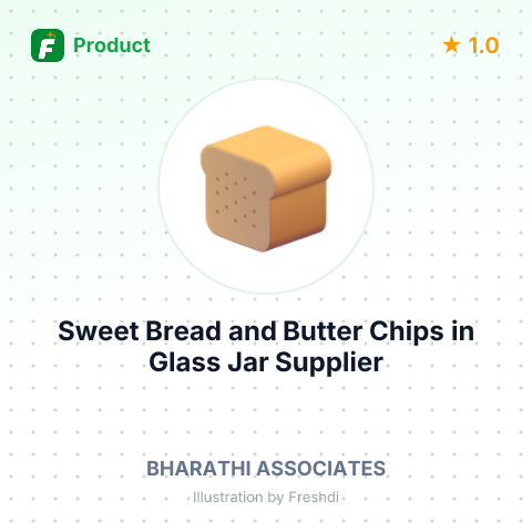Sweet Bread and Butter Chips in Glass Jar – summary card, no photo uploaded yet