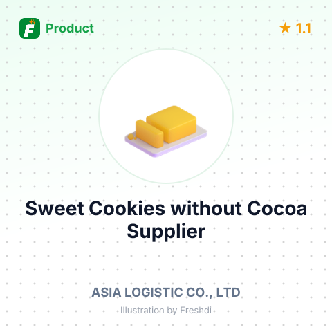Sweet Cookies without Cocoa (Butter Cookies Brand) – product summary card, no photo uploaded yet