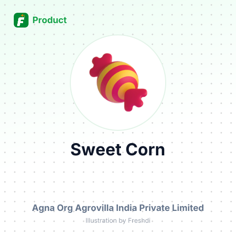 Sweet Corn – summary card, no photo uploaded yet
