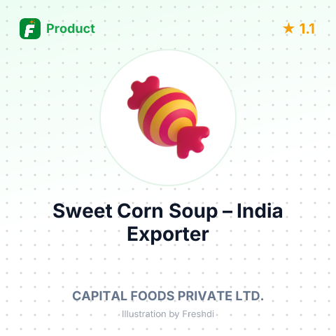 Sweet Corn Soup – summary card, no photo uploaded yet