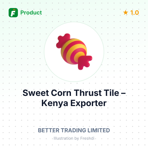 Sweet Corn Thrust Tile – summary card, no photo uploaded yet