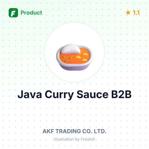 Sweet Java Curry Sauce – summary card, no photo uploaded yet