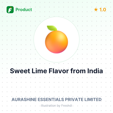 Sweet Lime Flavor – summary card, no photo uploaded yet