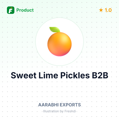 Sweet Lime Pickles – summary card, no photo uploaded yet