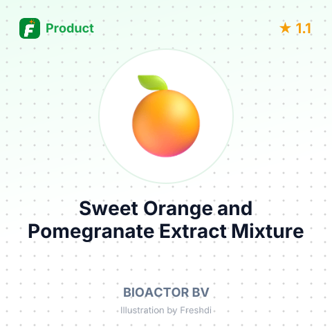 Sweet Orange and Pomegranate Extract Mixture – summary card, no photo uploaded yet