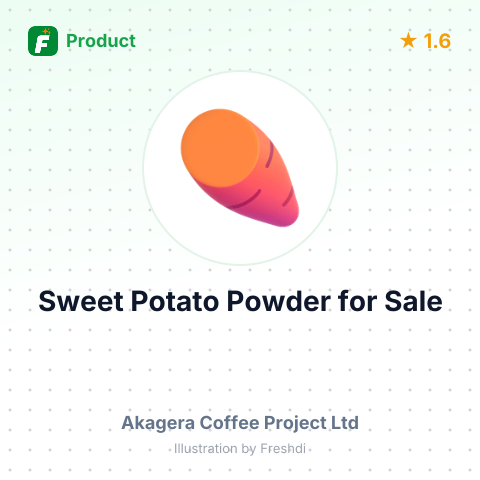 Sweet Potato Powder and Oat Extract Powder – summary card, no photo uploaded yet