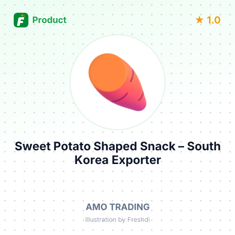 Sweet Potato Shaped Snack – summary card, no photo uploaded yet