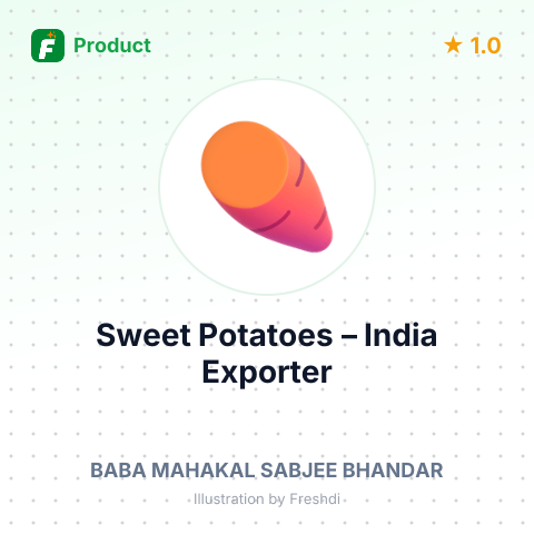 Sweet Potatoes – summary card, no photo uploaded yet