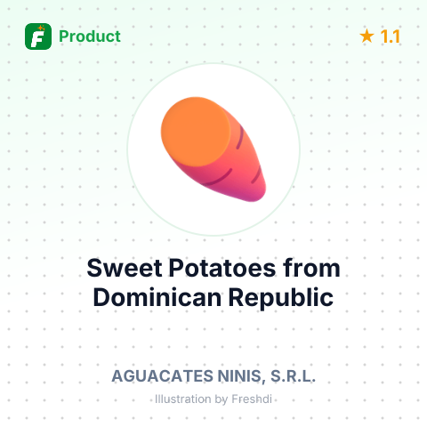Sweet Potatoes – summary card, no photo uploaded yet