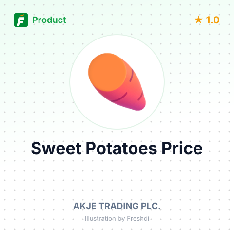 Sweet Potatoes – summary card, no photo uploaded yet