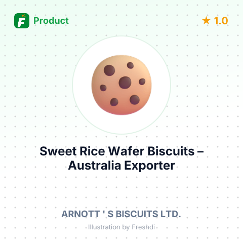 Sweet Rice Wafer Biscuits – summary card, no photo uploaded yet