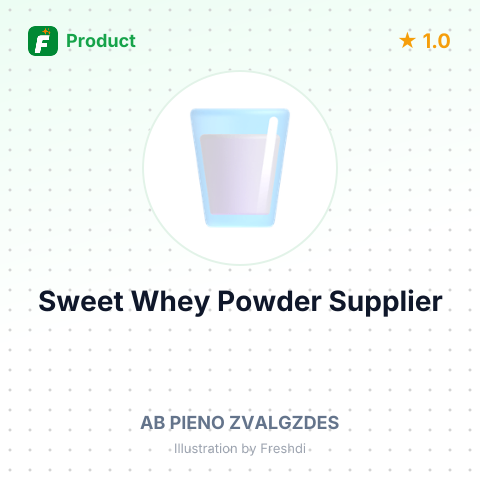 Sweet Whey Powder – summary card, no photo uploaded yet