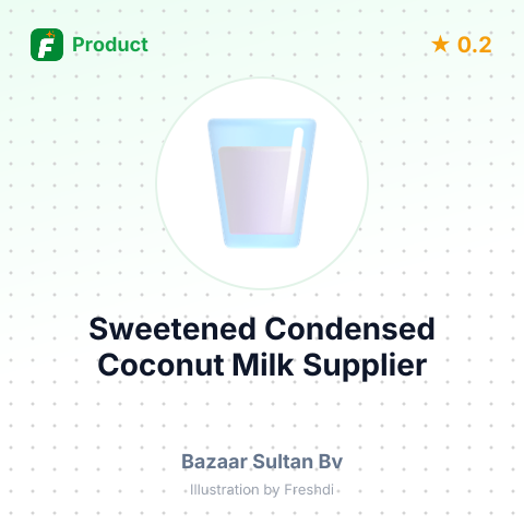 Sweetened Condensed Coconut Milk – summary card, no photo uploaded yet