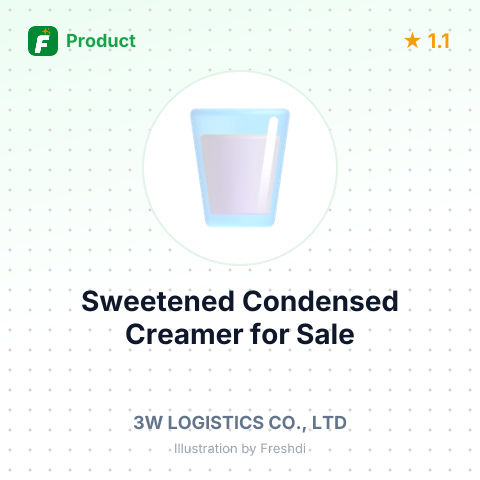 Sweetened Condensed Creamer – summary card, no photo uploaded yet