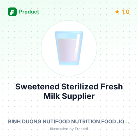 Sweetened Sterilized Fresh Milk – summary card, no photo uploaded yet