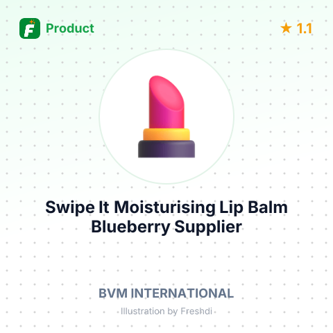 Swipe It Moisturising Lip Balm Blueberry – summary card, no photo uploaded yet