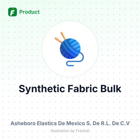 Synthetic Fabric Laminated with Plastic – summary card, no photo uploaded yet