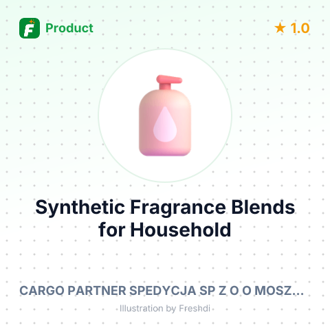 Synthetic Fragrance Blends for Household Chemicals and Cosmetics – summary card, no photo uploaded yet