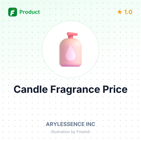 Synthetic Fragrance for Candle Production – summary card, no photo uploaded yet