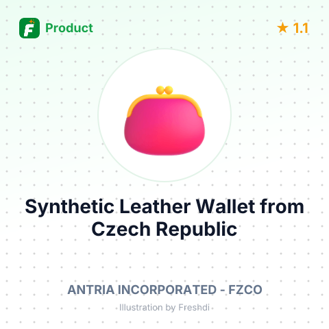 Synthetic Leather Wallet – summary card, no photo uploaded yet