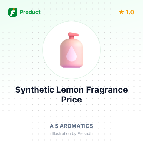 Synthetic Lemon Fragrance – summary card, no photo uploaded yet