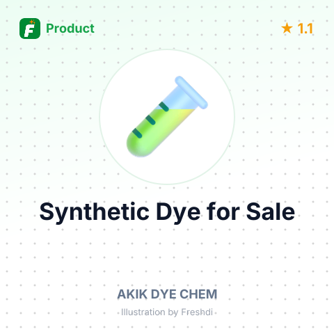 Synthetic Organic Dyestuffs (Orange) – summary card, no photo uploaded yet