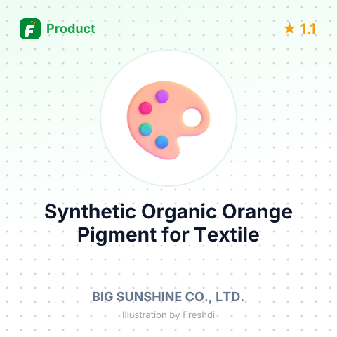 Synthetic Organic Orange Pigment for Textile Dyeing - MEKICRON BRILL ORANGE G – summary card, no photo uploaded yet