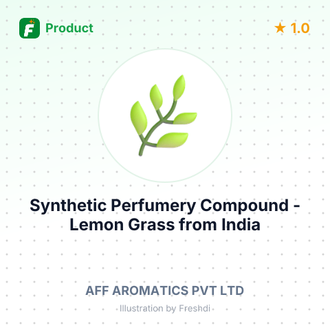 Synthetic Perfumery Compound - Lemon Grass – summary card, no photo uploaded yet