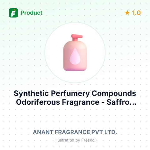 Synthetic Perfumery Compounds Odoriferous Fragrance - Saffron – summary card, no photo uploaded yet