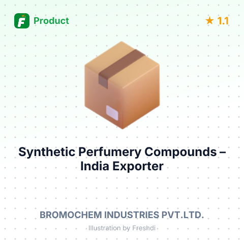 Synthetic Perfumery Compounds – summary card, no photo uploaded yet