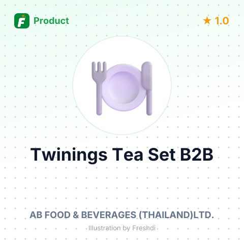 TWININGS 2IN1 SEADM 2024 Tea Set – summary card, no photo uploaded yet