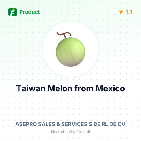 Taiwan Melon – summary card, no photo uploaded yet