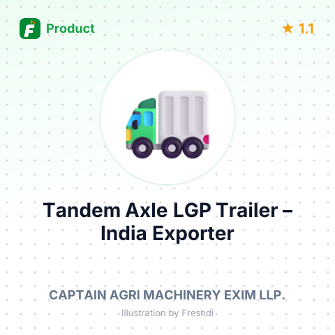 Tandem Axle LGP Trailer – summary card, no photo uploaded yet