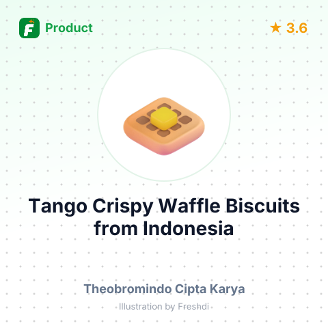 Tango Crispy Waffle Biscuits – summary card, no photo uploaded yet