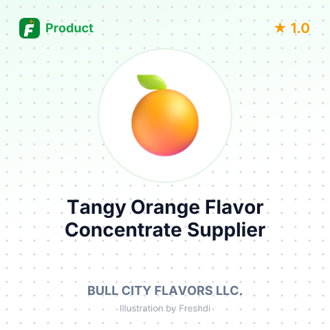 Tangy Orange Flavor Concentrate – summary card, no photo uploaded yet