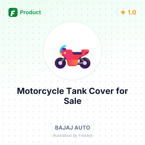 Tank Cover for Motorcycles – summary card, no photo uploaded yet