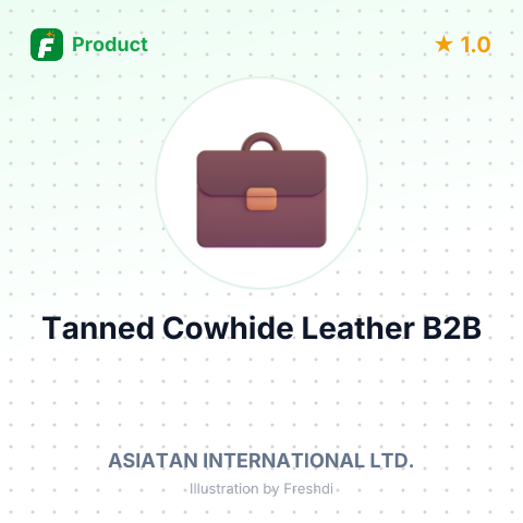 Tanned Cowhide Leather (Suede) - Matador 29J Pearl White – summary card, no photo uploaded yet