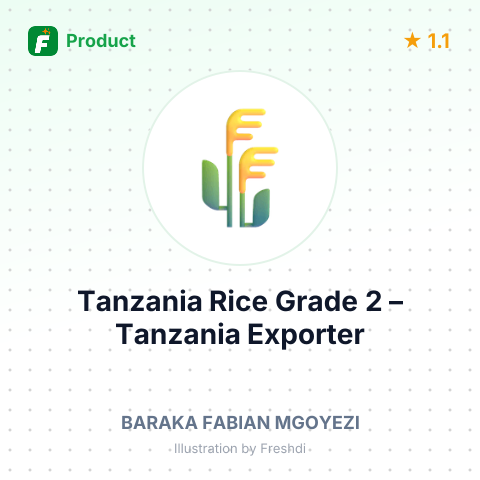 Tanzania Rice Grade 2 – summary card, no photo uploaded yet