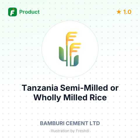 Tanzania Semi-Milled or Wholly Milled Rice – summary card, no photo uploaded yet