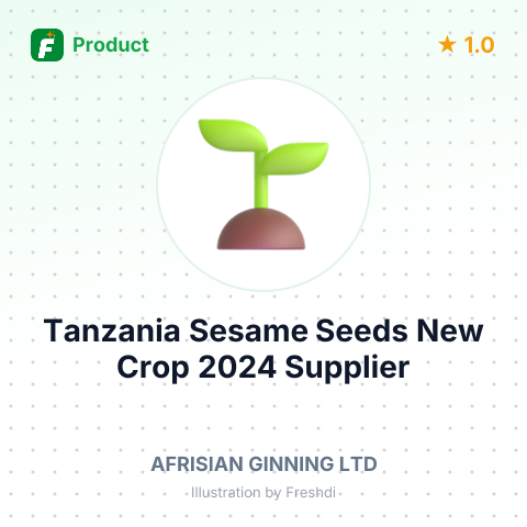 Tanzania Sesame Seeds New Crop 2024 – summary card, no photo uploaded yet