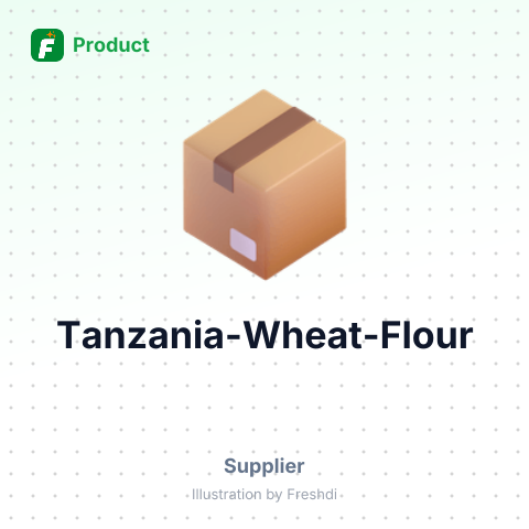 Tanzania Wheat Flour – product summary card, no photo uploaded yet