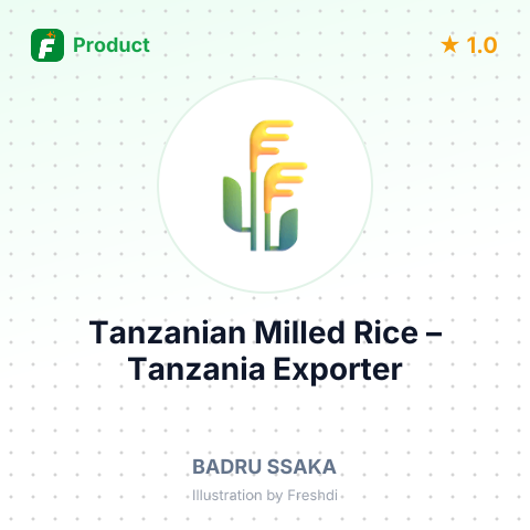 Tanzanian Milled Rice – summary card, no photo uploaded yet
