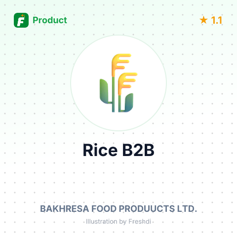 Tanzanian Semi Milled or Wholly Milled Rice – summary card, no photo uploaded yet
