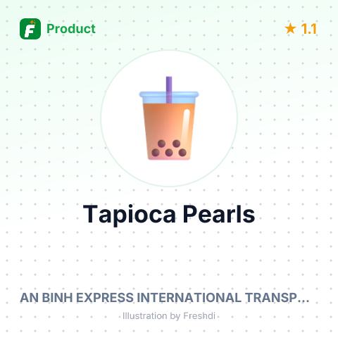 Tapioca Pearls – summary card, no photo uploaded yet