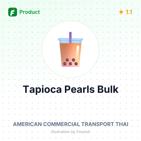 Tapioca Pearls and Starch – summary card, no photo uploaded yet