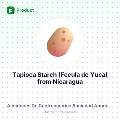 Tapioca Starch (Fecula de Yuca) – summary card, no photo uploaded yet
