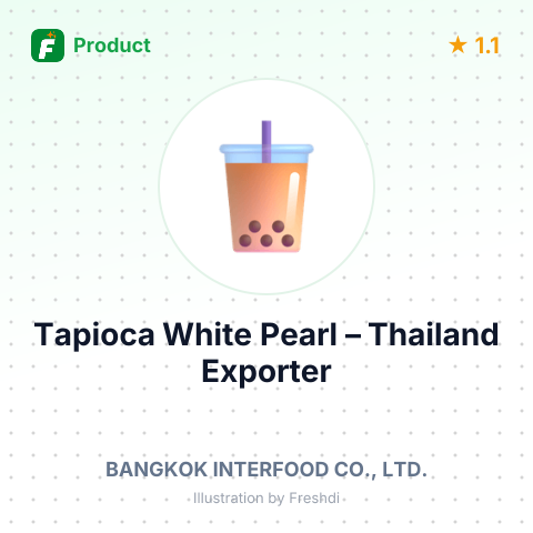 Tapioca White Pearl (Small) – summary card, no photo uploaded yet