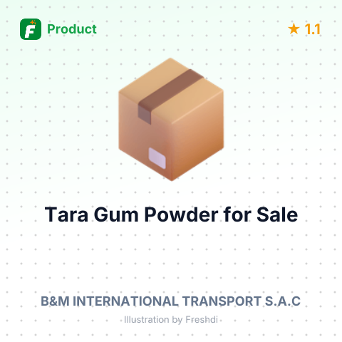 Tara Gum Powder – summary card, no photo uploaded yet